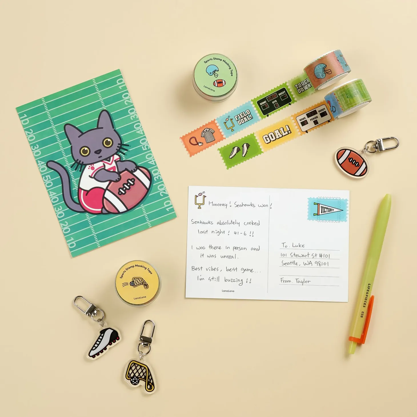 Colorful Life & Pieces 0.38mm Gel Pen