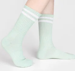 Colorful Non-slip Athletic Crew Socks