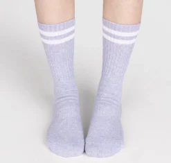 Colorful Non-slip Athletic Crew Socks