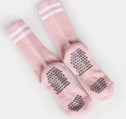 Colorful Non-slip Athletic Crew Socks