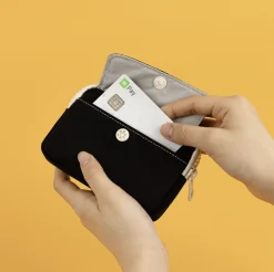 Colorful Nylon Card Pouch