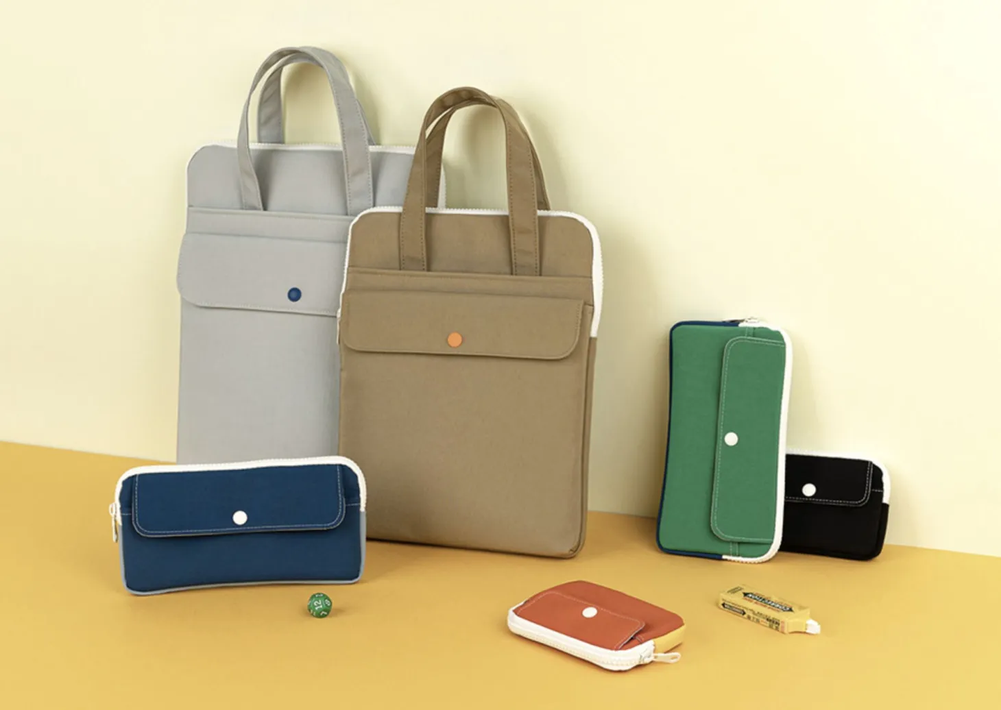 Colorful Nylon 13 in. Laptop Tote