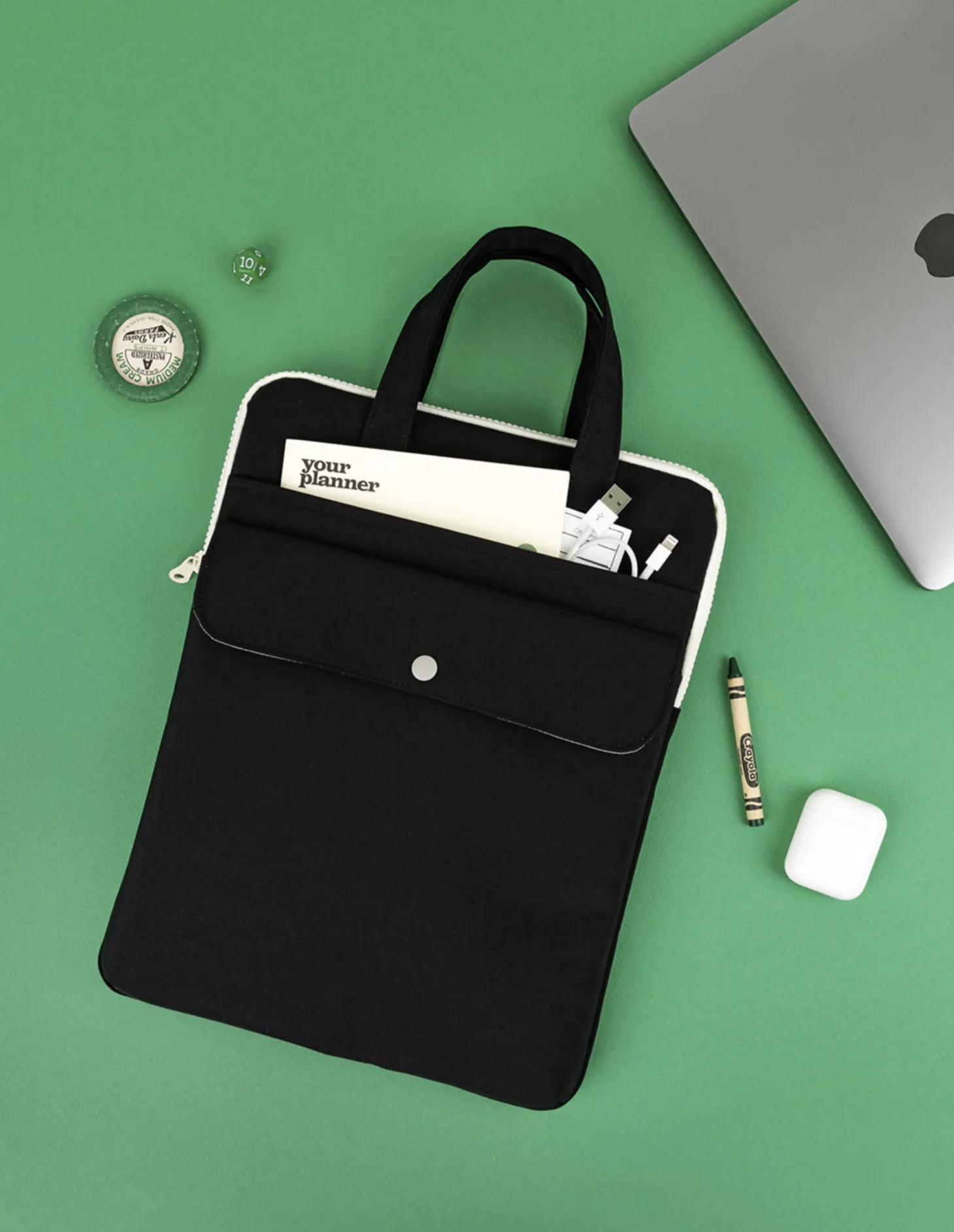 Colorful Nylon 13 in. Laptop Tote