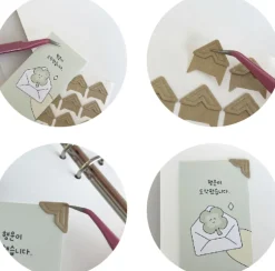 Colorful Paper Corner Sticker