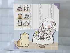 Colorful Paper Corner Sticker
