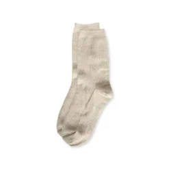 Colorful Ribbed Crew Women Socks