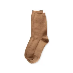 Colorful Ribbed Crew Women Socks