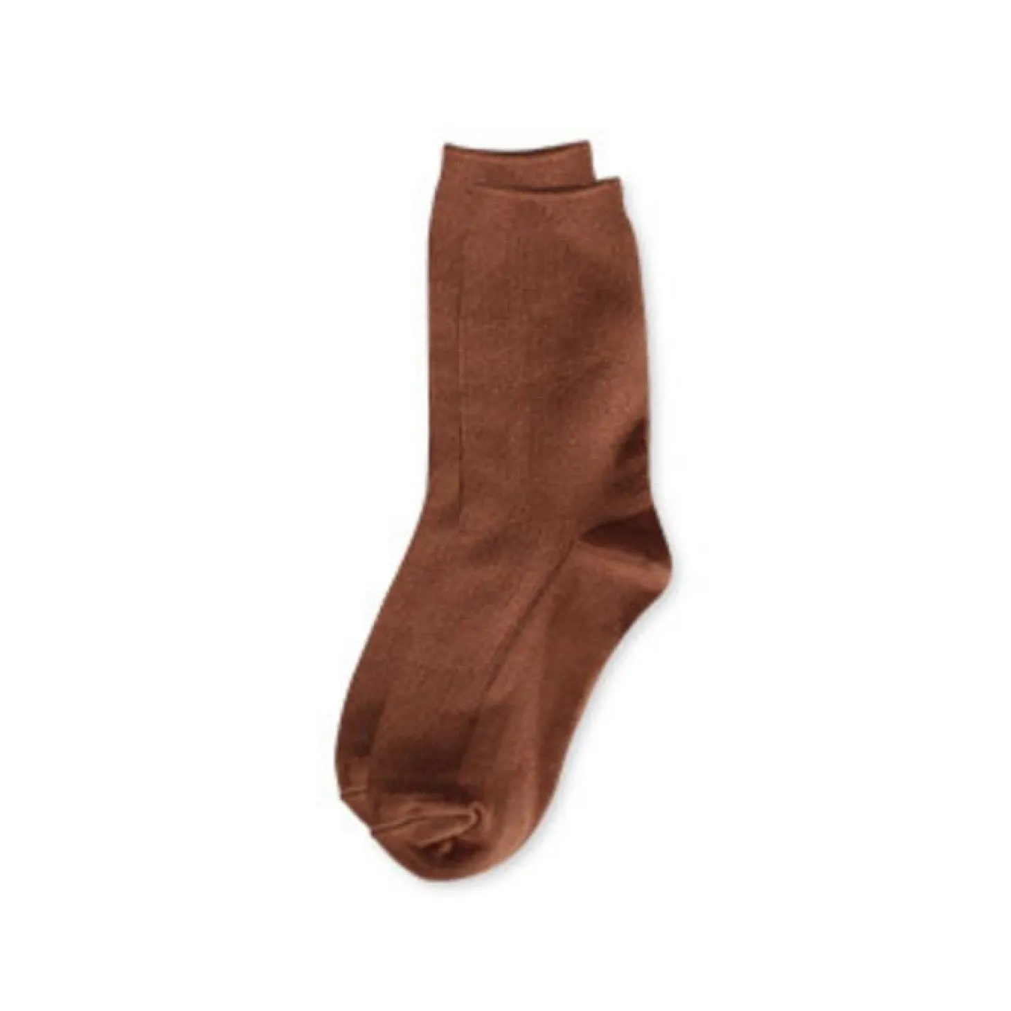 Colorful Ribbed Crew Women Socks