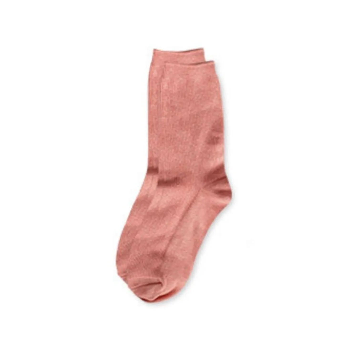 Colorful Ribbed Crew Women Socks