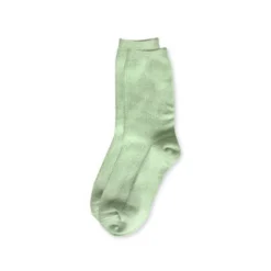 Colorful Ribbed Crew Women Socks