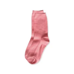 Colorful Ribbed Crew Women Socks