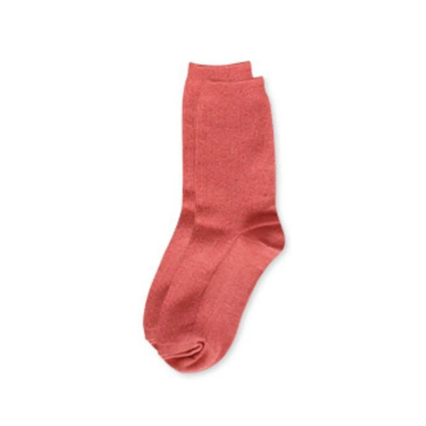 Colorful Ribbed Crew Women Socks
