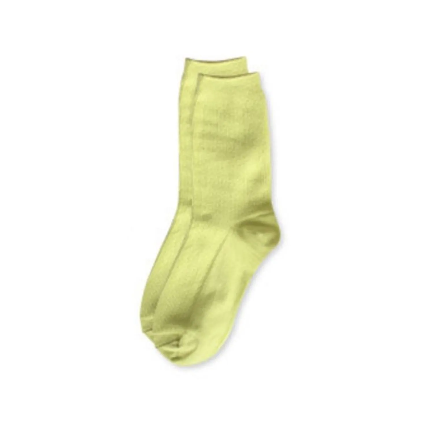 Colorful Ribbed Crew Women Socks