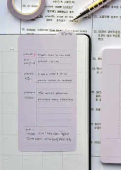 Colorful Rounded Edge Index Sticky Note