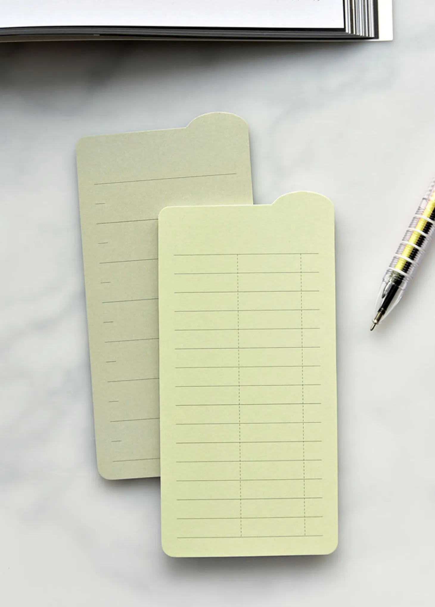 Colorful Rounded Edge Index Sticky Note