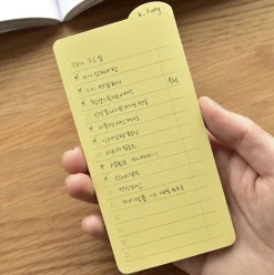 Colorful Rounded Edge Index Sticky Note