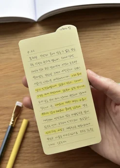 Colorful Rounded Edge Index Sticky Note