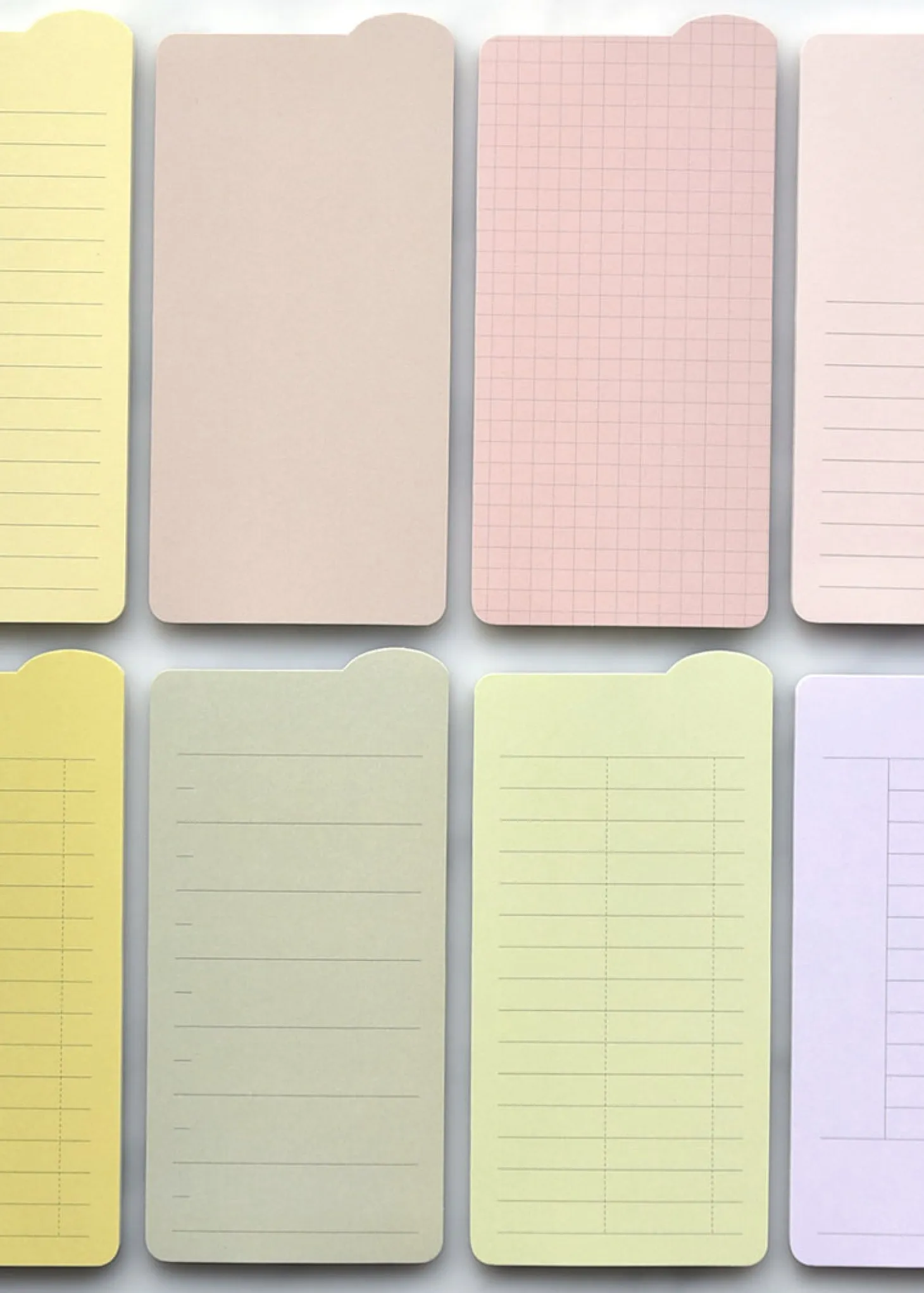 Colorful Rounded Edge Index Sticky Note