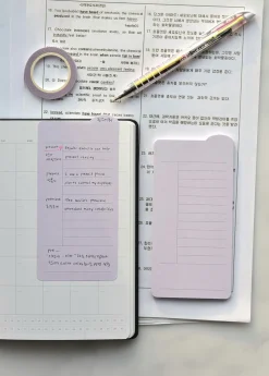 Colorful Rounded Edge Index Sticky Note