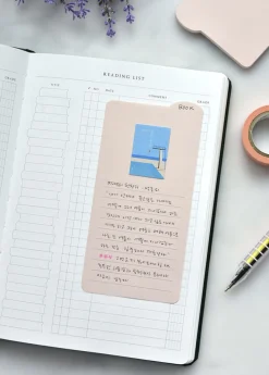Colorful Rounded Edge Index Sticky Note