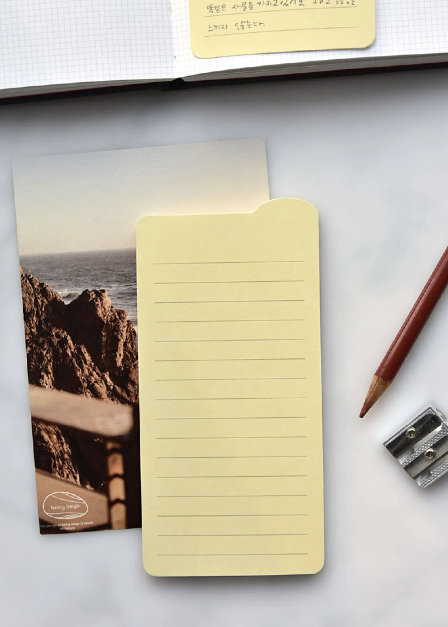 Colorful Rounded Edge Index Sticky Note