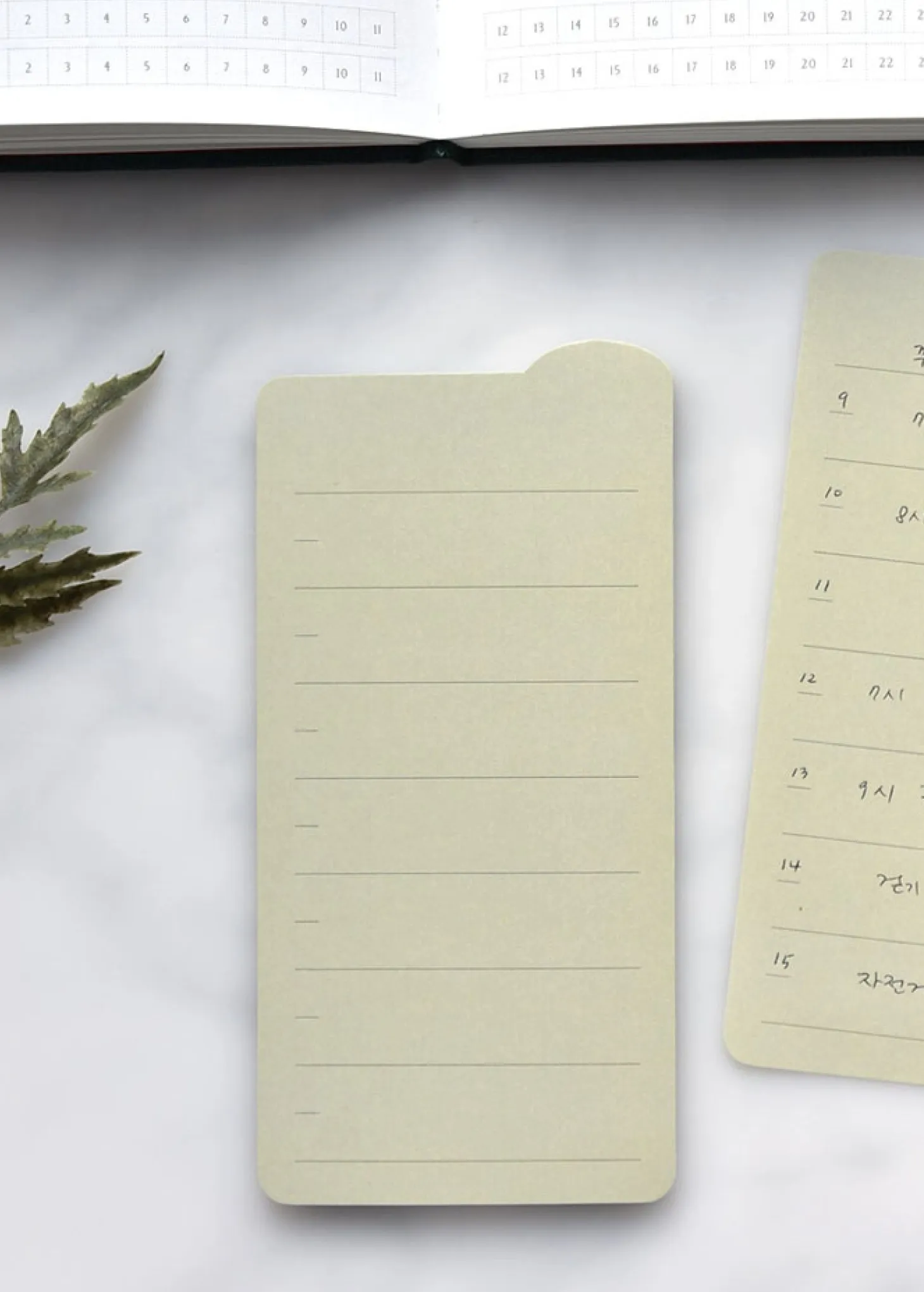 Colorful Rounded Edge Index Sticky Note