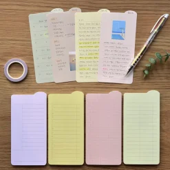 Colorful Rounded Edge Index Sticky Note
