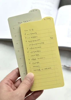 Colorful Rounded Edge Index Sticky Note