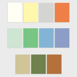 Colorful Upcycle Plain Notebook