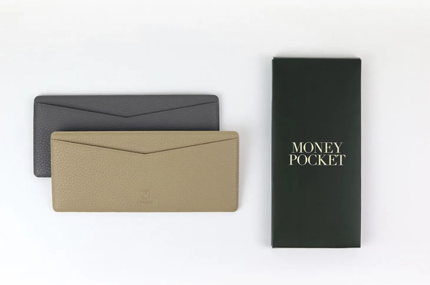Colorful Vegan Leather Slim Bill Pocket
