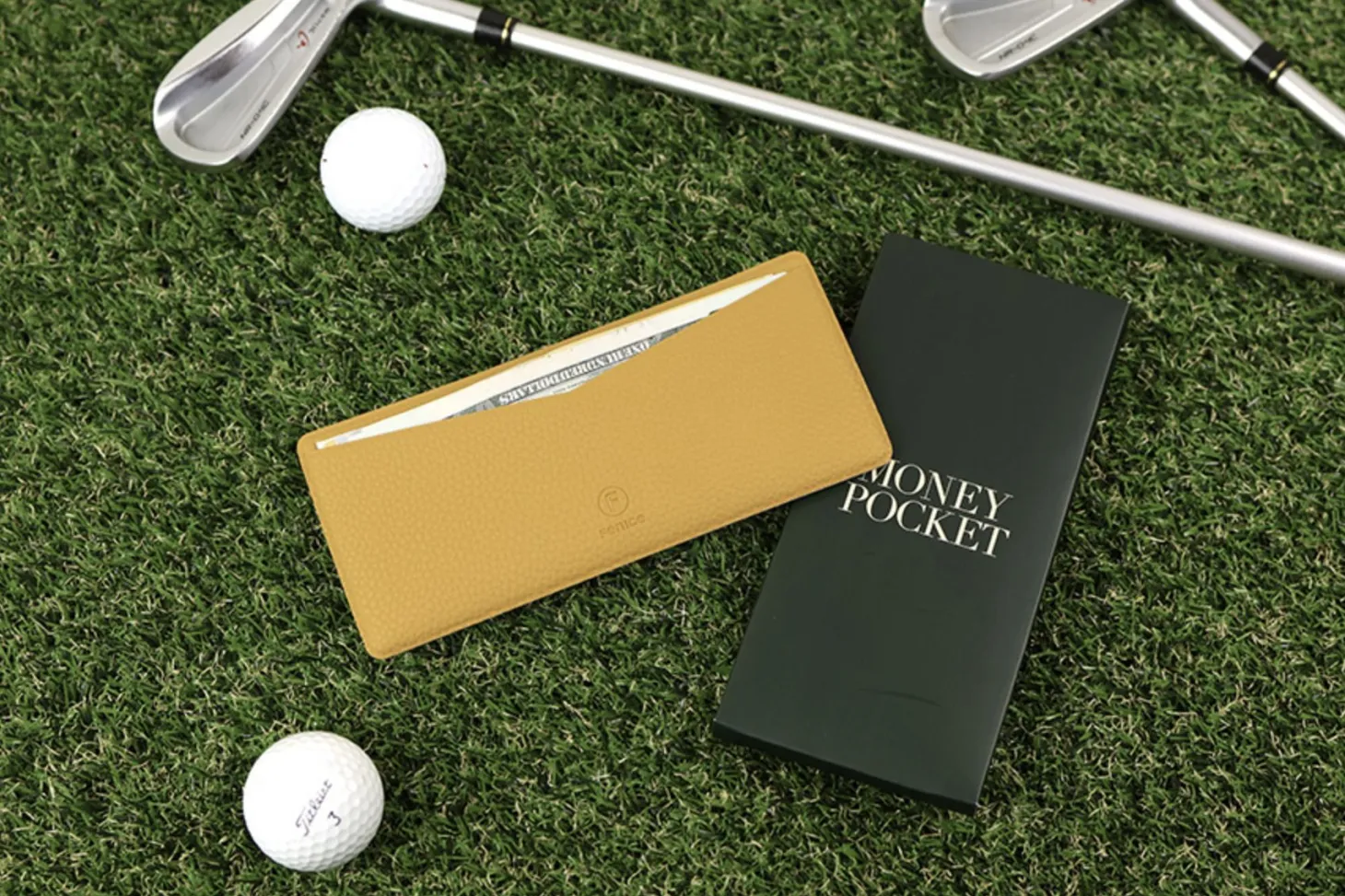 Colorful Vegan Leather Slim Bill Pocket