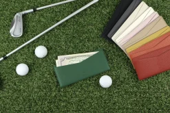 Colorful Vegan Leather Slim Bill Pocket