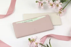 Colorful Vegan Leather Slim Bill Pocket