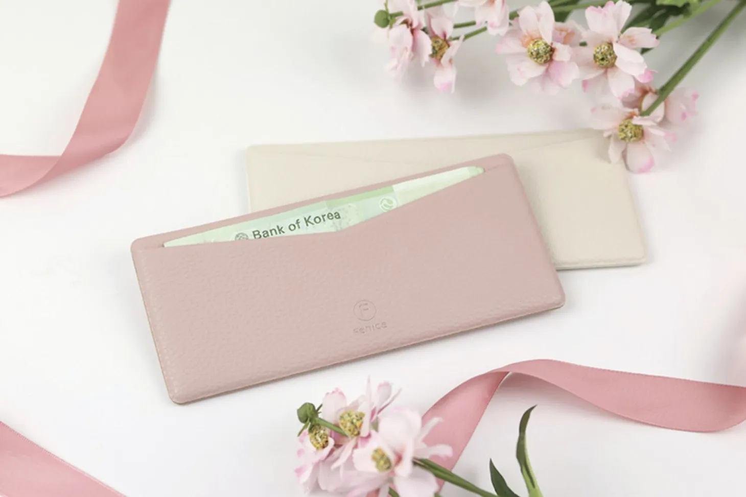 Colorful Vegan Leather Slim Bill Pocket