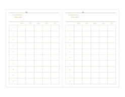 Colorful Weekly Diary Scheduler v8