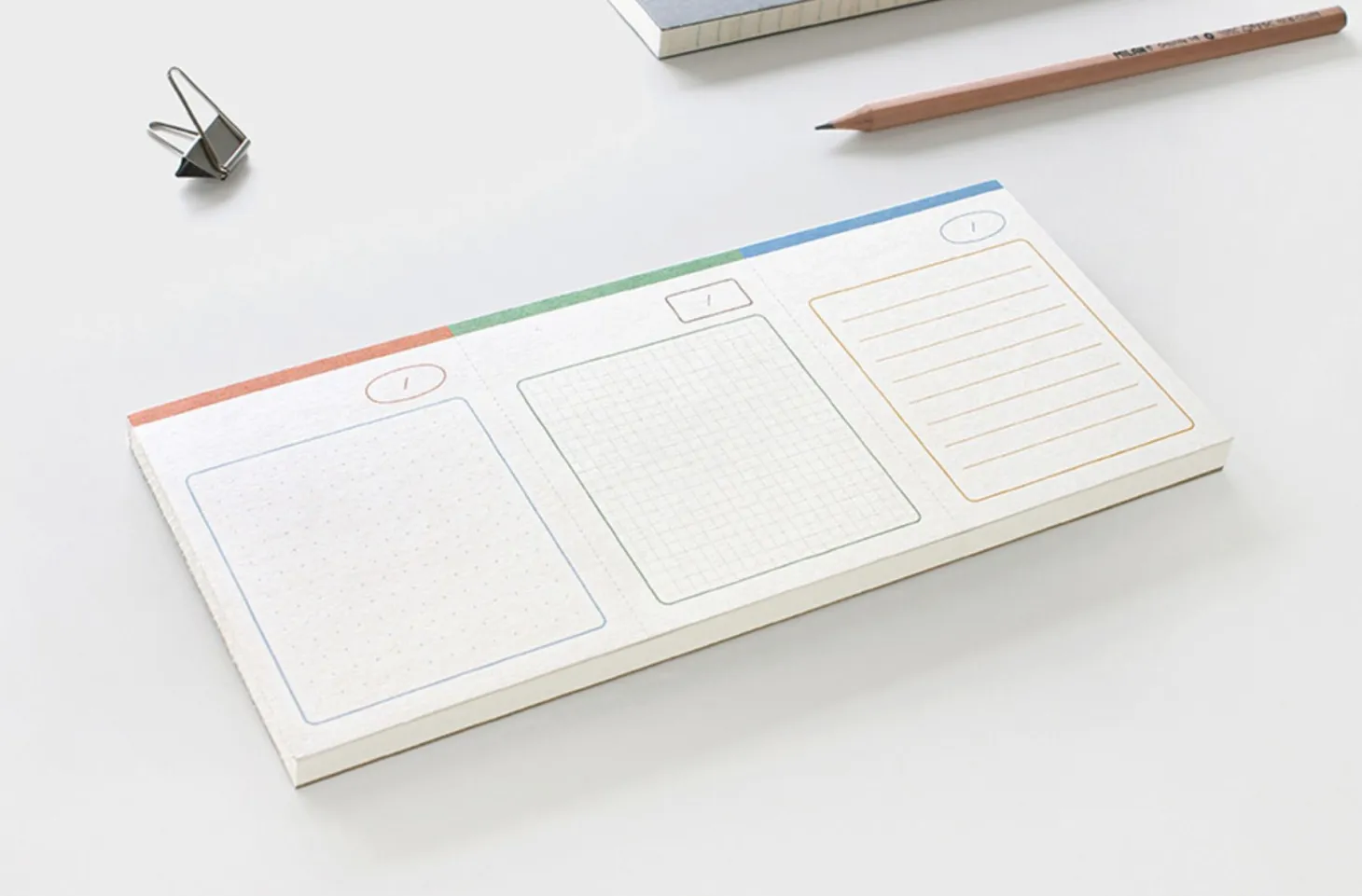 Color Mix Daily Memo Pad