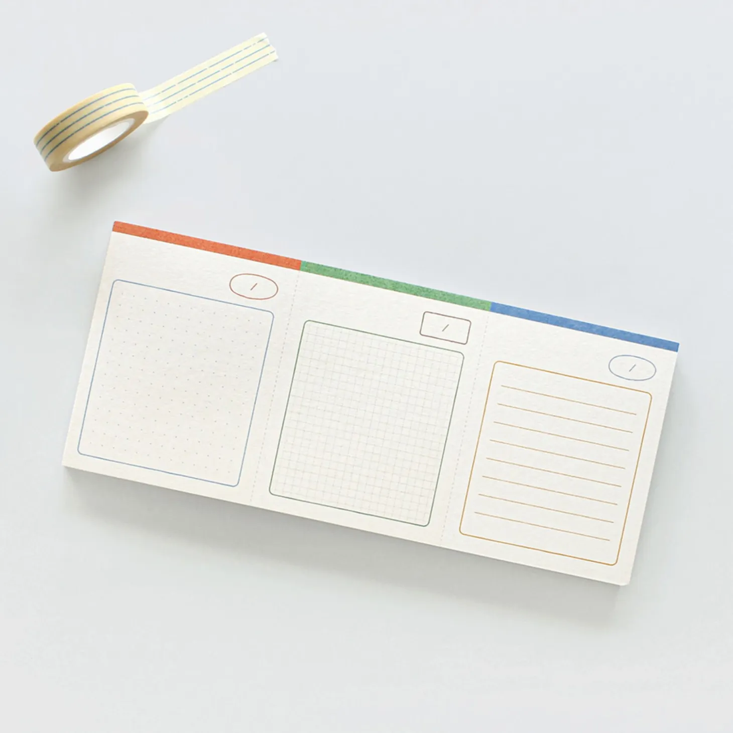 Color Mix Daily Memo Pad