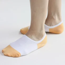 Color Point No Show Women Socks