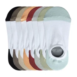 Color Point No Show Women Socks