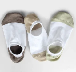 Color Point No Show Women Socks