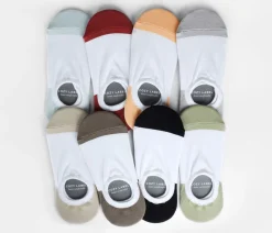 Color Point No Show Women Socks