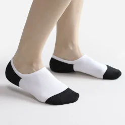 Color Point No Show Women Socks