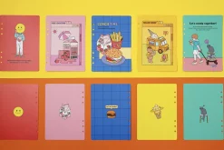 Color Point 6 Ring A5 Cover Paper Refill
