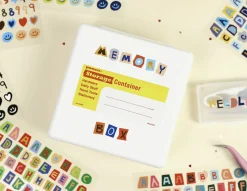 Color Recipe Alphabet Removable Sticker