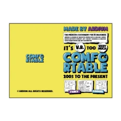 Comic Book Themed Plain Notebook