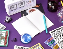Comic Book Themed Plain Notebook