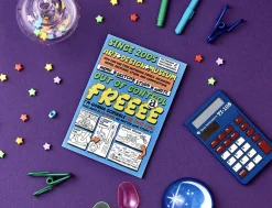 Comic Book Themed Plain Notebook
