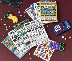 Comic Book Themed Plain Notebook