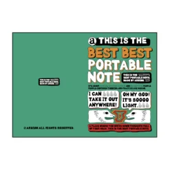 Comic Book Themed Plain Notebook