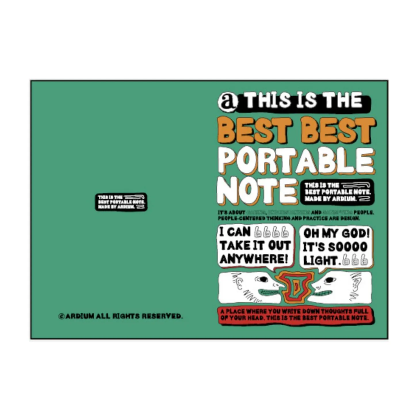 Comic Book Themed Plain Notebook